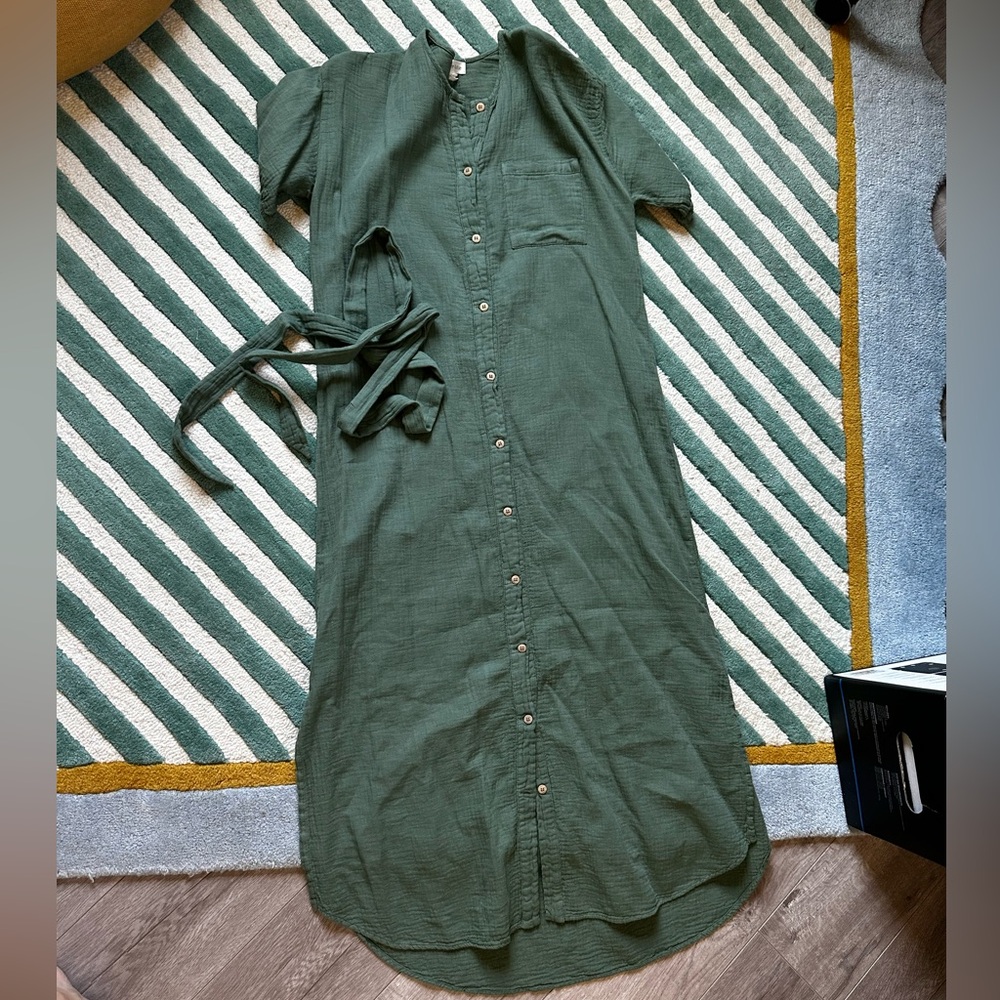 Sister Katie Marianne dress in green